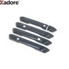 For Kia Carnival KA4     2024 Carbon Fiber Car Door Handle Cover Trim Side Door Handles Bowl Overlay Accessories