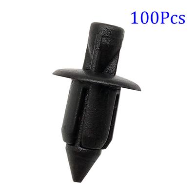 100Pcs Motorcycle Fairing Clamps Bolt Bodywork Push Pry Rivets Pin Kit For Honda For Suzuki For Kawasaki Fastener Clips