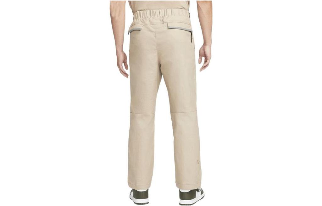 Nike SPORTSWEAR TECH PACK Casual Pants Men's Khaki Moderate Straight Fit Pants DQ4297-247