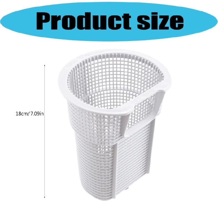 High Capacity Strainer Basket for Pool Pumps Robust Plastic Construction Perfect for Enhancing Water Flow Compatibility