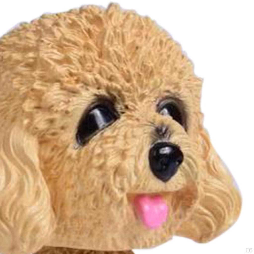 Adorable Shaking Head Pup Figurine for Home Office Decor
