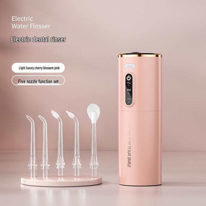 Portable Home Electric Water Flosser - Dental & Oral Care Jet Cleaner