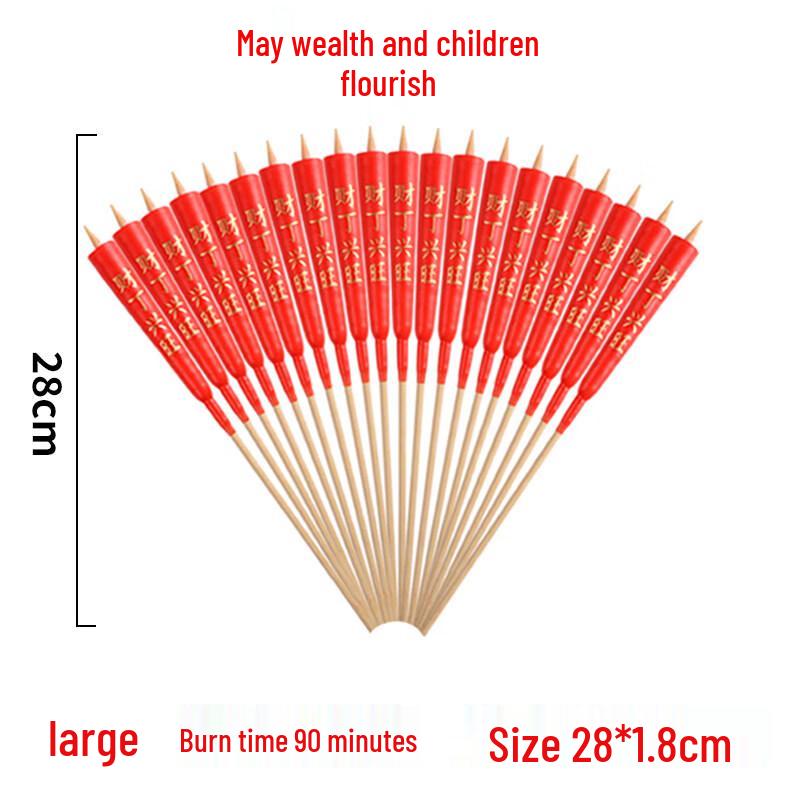 Chaozhou Style Red Worship Candle