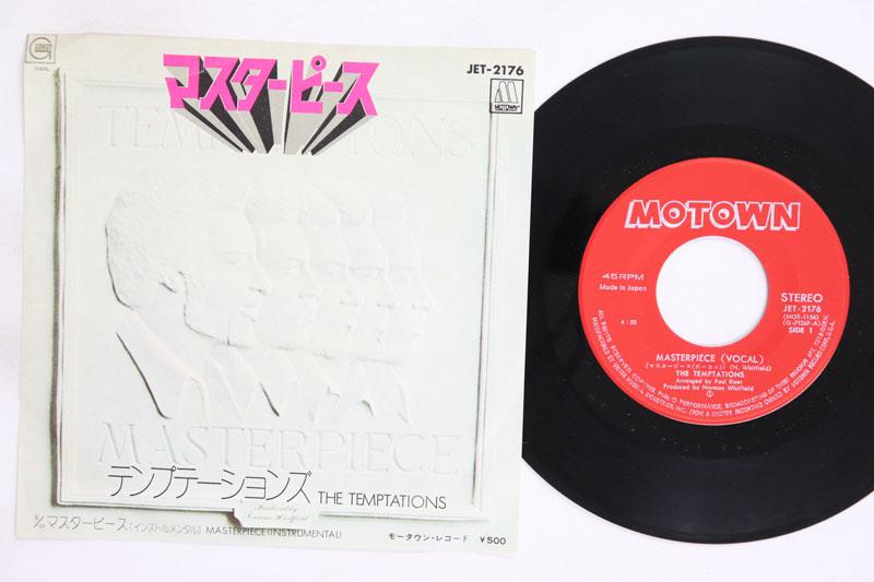 

7inch Record TEMPTATIONS Masterpiece JET2176 MOTOWN Japan SoulFunk Used