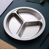 304 Stainless Steel Divided Meal Plate for Kids