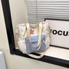 New Cute Student Tote Bag High School Students Large Capacity Beautiful Casual Class Shoulder Messenger Bag