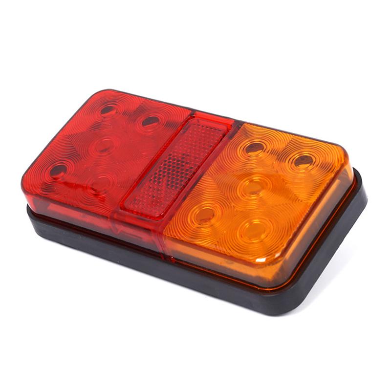 Car Led Tail Turn Signal Ultra Bright 12/24V Brake Reverse Lamp For Pickup Truck Trailor Rear Lamp Waterproof