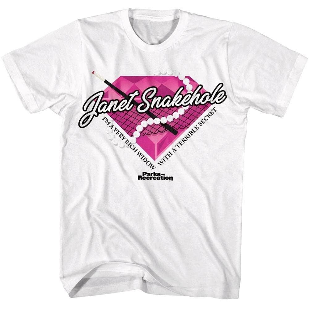

Parks and Recreation Rich Janet Snakehole Men s T Shirt M