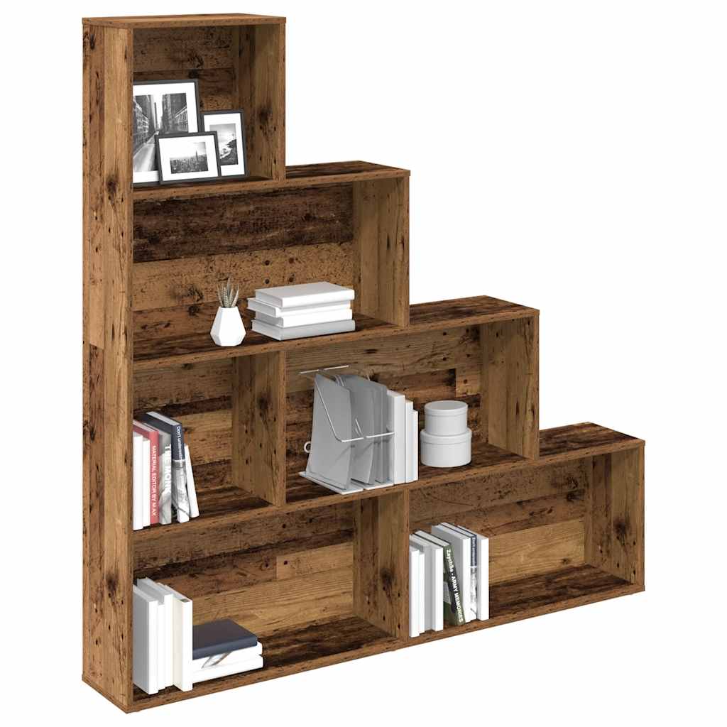 Bücherregal, Altes Holz, 157x24x160 cm