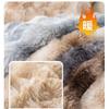 Winter Thickened Rabbit Plush Sofa Cushion Anti Dirt Warm Sofa Slipcover Sofa Towel Covers Non-slip Couch Covers for Living Room