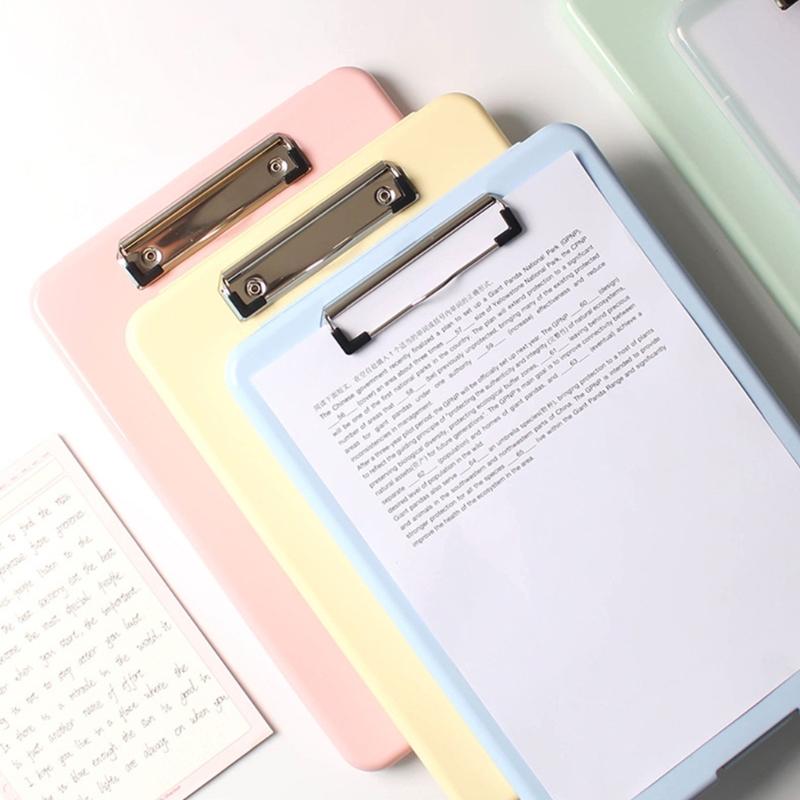 Multifunctional File Folder with Clipboard Water Resist File Organiser Box Office Writing Pad for Student Teacher School