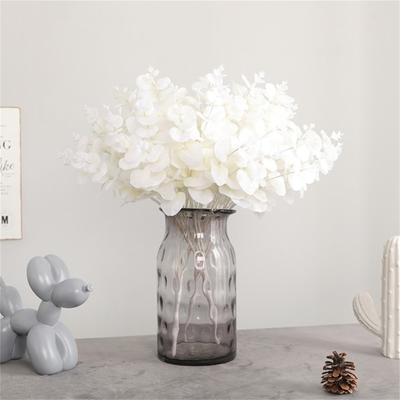 Artificial Flower Realistic Faux Eucalyptus Looking Vibrant Color Attractive Flower Dining Table Fake Plant Decor for Home
