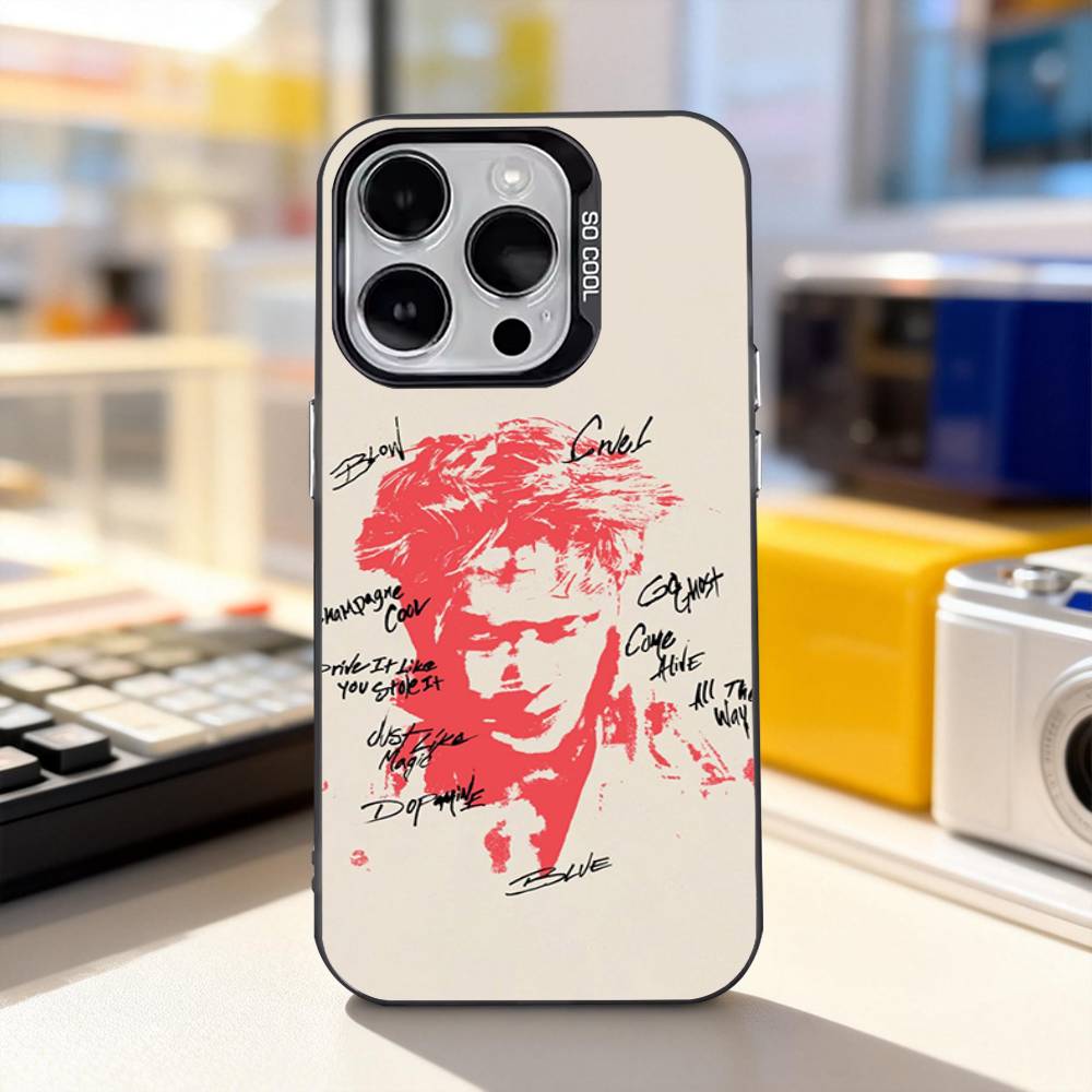 COOL J-Jackson Wang Phone Case For iPhone 17,16,15,14,13,12,11,Pro,XS,Max,Plus,Mini,SE4,E Black Matte Shockproof Cover
