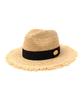 Yunibeosyeolkemiseuteuli Gold Metal Natural Fedora Summer Fedora
