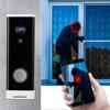 720P HD Wireless WIFI Doorbell Security Smart Video Doorbell Ir cUT Intercom(WIFI+2Dingdong )