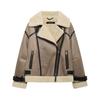 Autumn European & American Women's Tie-Hem Double-Sided Jacket Coat