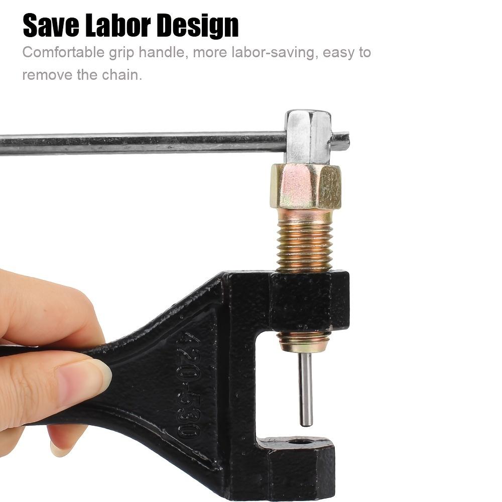 Motorcycle Chain Breaker Chain Link Removal Separator Motor Chain Breaker Riveting Tool 420-530 Motorcycle Parts Repair Tool