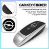 14mm Aluminum Car Remote Key Sticker Emblem Auto Accessories For Opel Astra H G J Insignia Mokka Zafira Corsa Vectra B C D