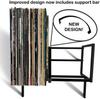 European Style Vinyl Record & CD Display Rack - Detachable Magazine Storage