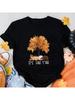 Thanksful Grateful Blessed Unisex Tshirt Funny Vintage Unisex Tshirt Pumpkin Plaid Harajuku Tumblr T Shirt Tee Tops