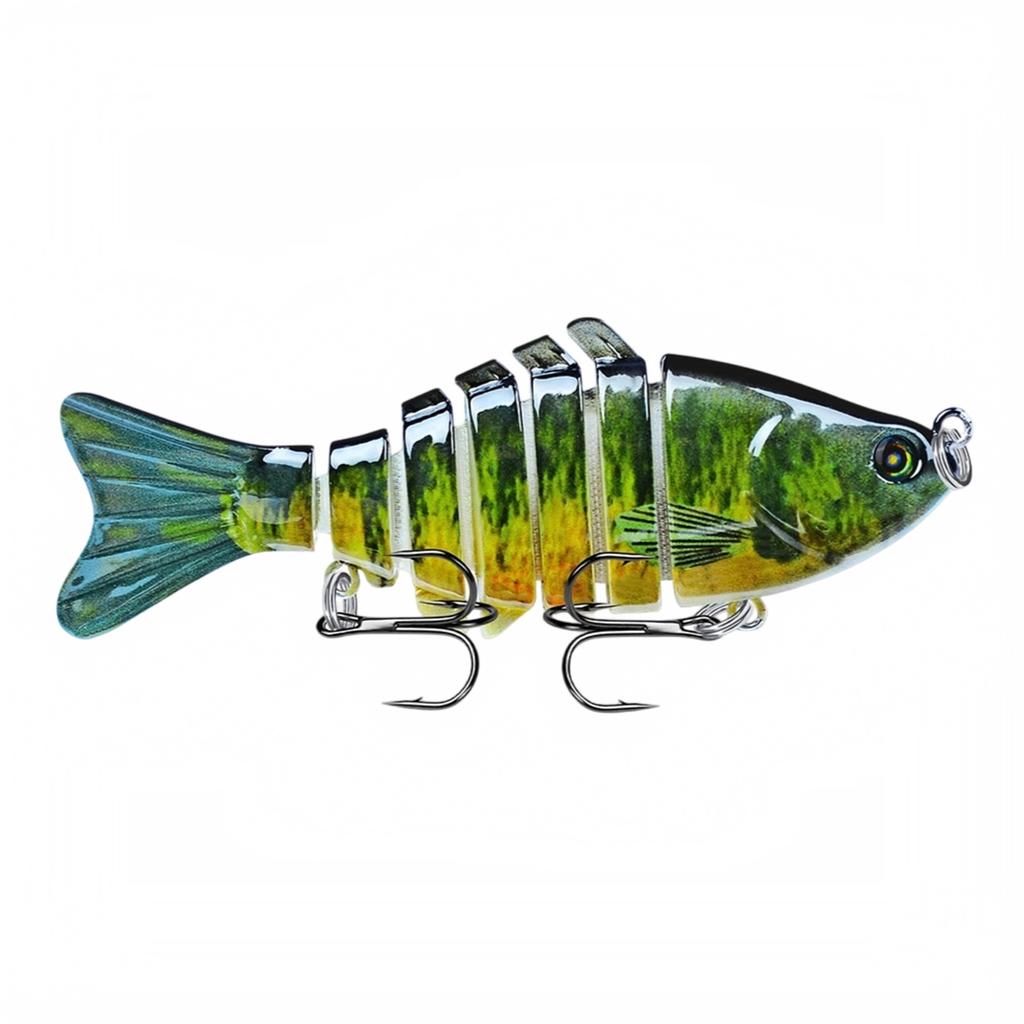 Multi-Joint 7-Segment Hard Plastic Swimbait Fishing for