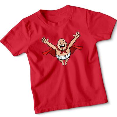 Captain Underpants World Book Day Support Outfit Costume Kids Tshirt