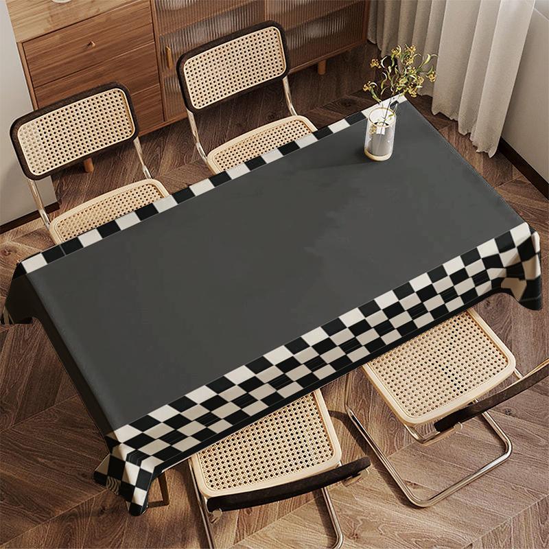 Geometric Floral Tablecloth Restaurant Kitchen Tablecloth Living Room Home Decoration Rectangular Party Decoration