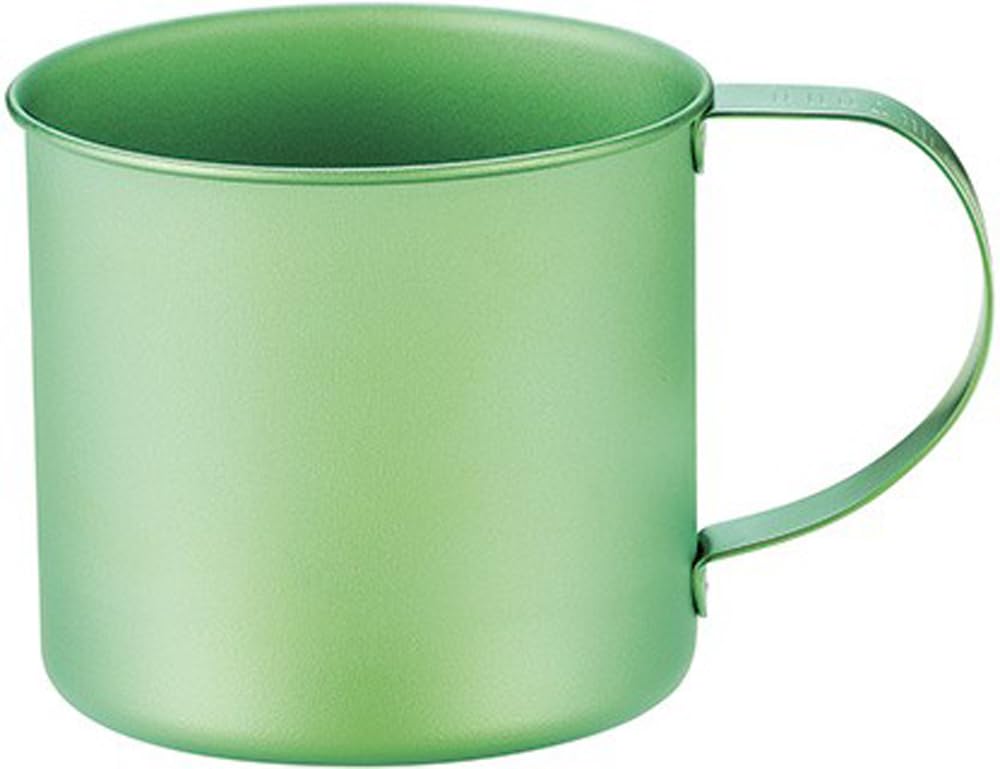 Yokoyama No Titanium "Tsubamejuku Waza" Mug, 320ml, Green, TM-400G