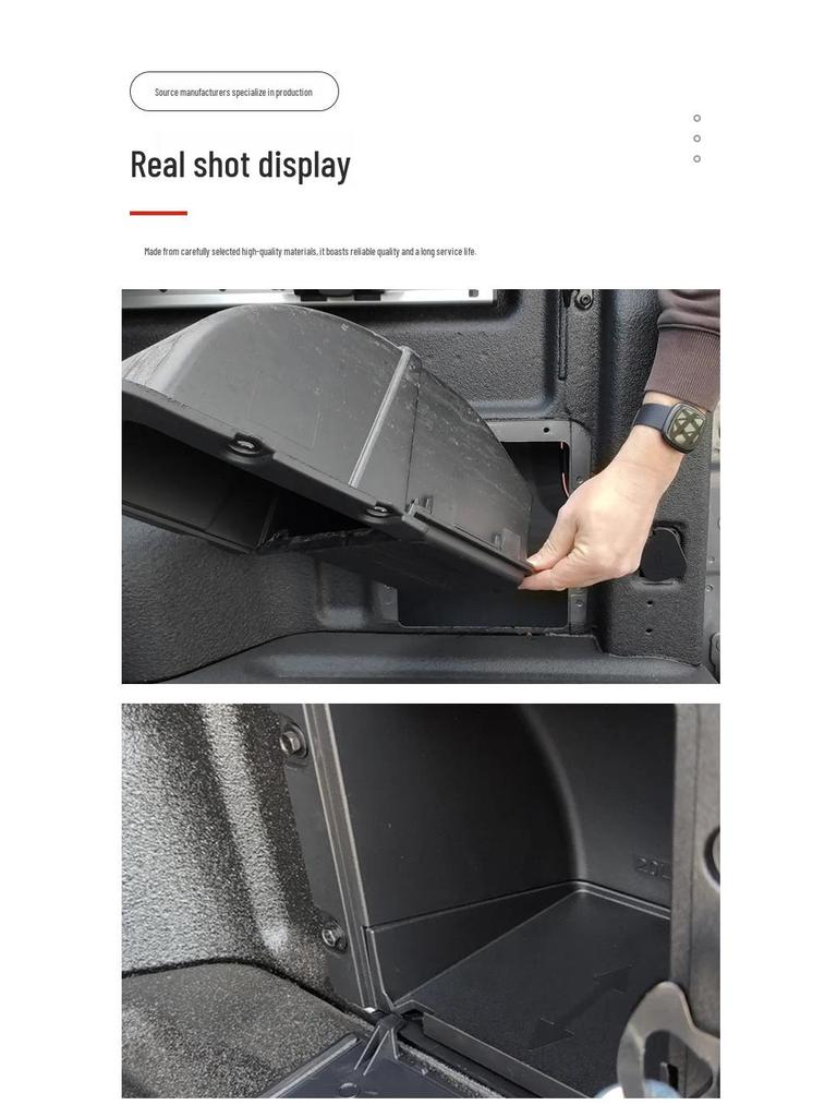 Maverick Ladeflächen-Aufbewahrungsbox für Ford Trucks 2022-2024