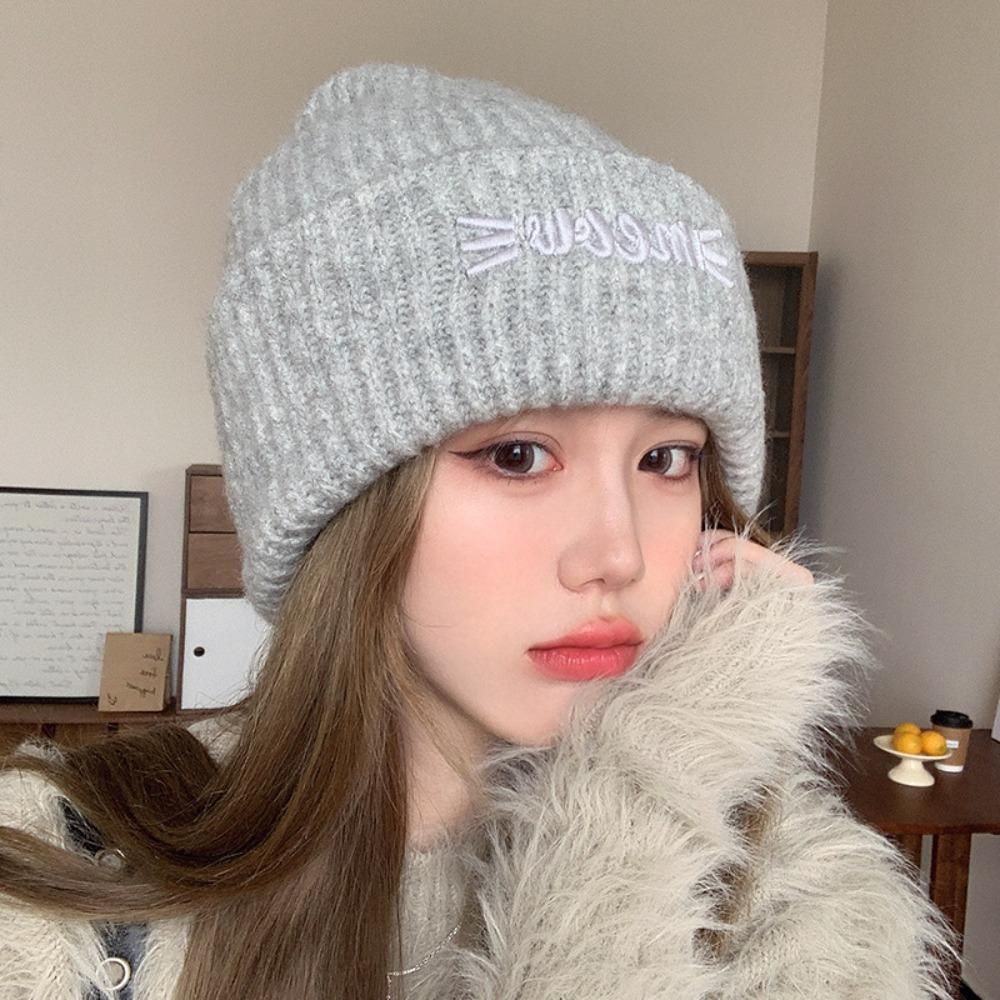 Casual Knitted Hat Thickening Ear Protection Hot Sale Cold Hat  Outdoor Sports