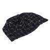 Swimming Cap Bright Color Waterproof Swimming Cap Hot Spring Swimming Cap for Men and WomenPearl Black