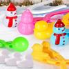 Outdoor Snowball Maker Clip Multistyles Sand Snow Ball Mold Toys Fight Sports Toys for Kids Adult