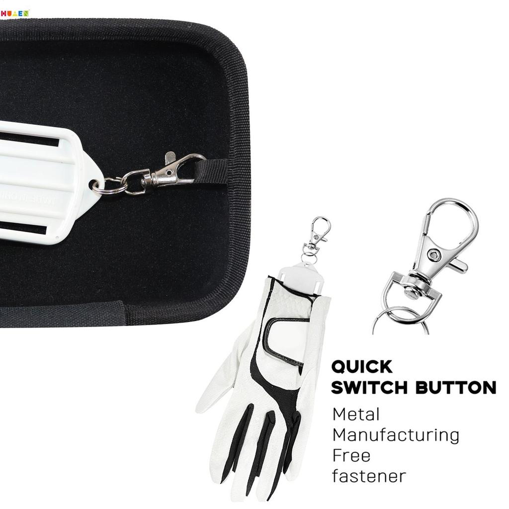 Golf Accessory Case Golf Accessory Storage Organizer Case Waterproof Hard Shell Golfing Organizer Portable Golfer Tools Box For