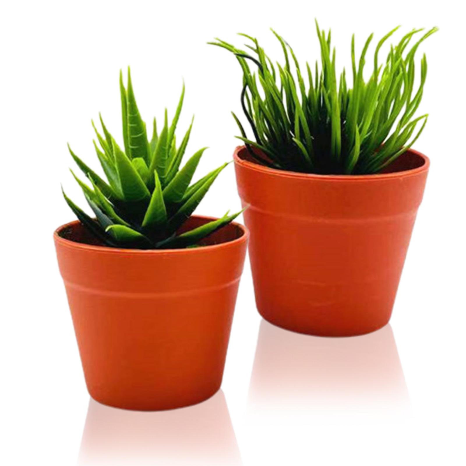 

искусственное горшечное растение 11x7x7cm искусственное легкое для очистки