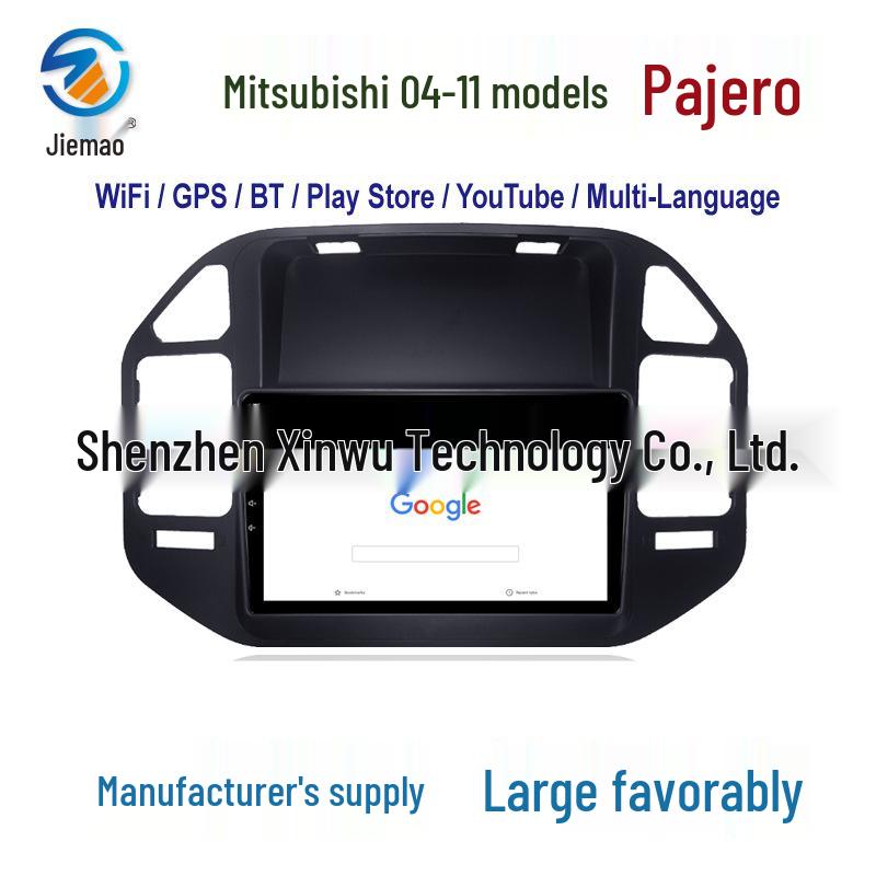 

Mitsubishi Pajero 04-11 9-дюймовый Смарт Автомобильный GPS с Bluetooth и WiFi Навигационная Система 9-inch