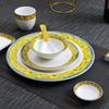 ZISIZ Chinese Style Bone China Hotel Tableware Set