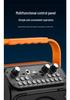 AiGe T35 Bluetooth Outdoor Portable Speaker - 4-inch, High Volume, Handheld.