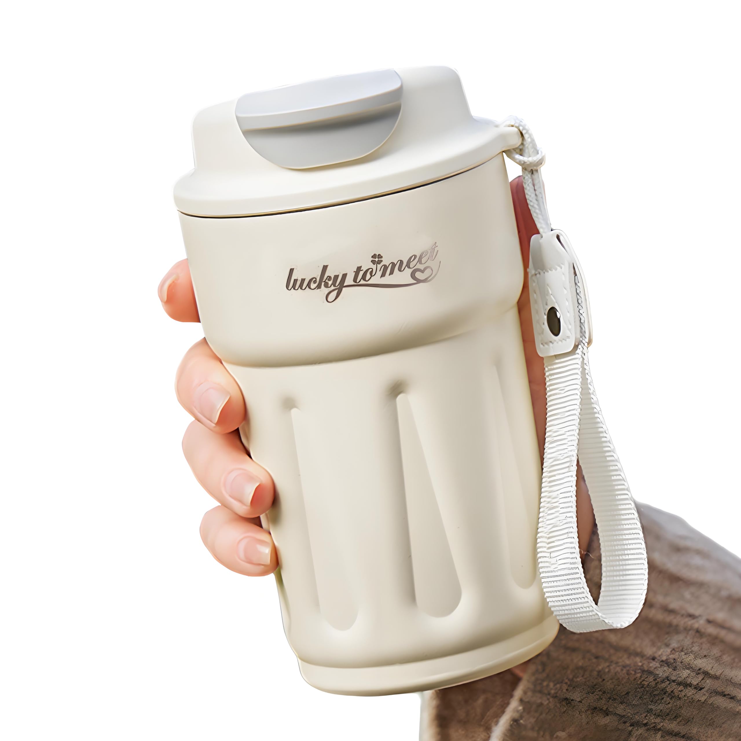 

Нержавеющая сталь MYEEDA с вакуумной изоляцией. Милый стакан для кофе, сохраняющий горячий или холодный кофе. Устойчив к ржавчине. Высококачественный тамблер, 450 мл, крышка, непроливающийся, с изоляцией,