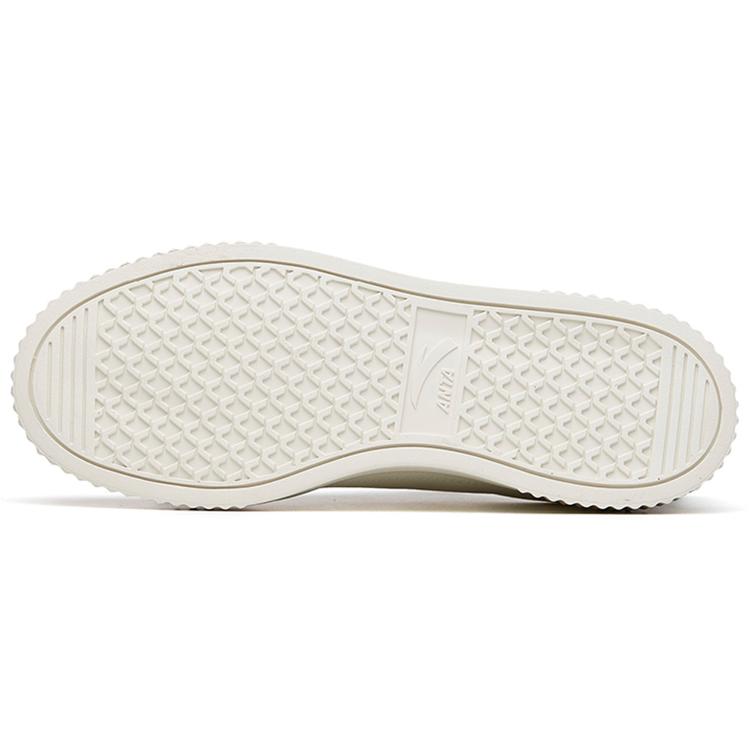 Anta Life Collection Cookie Shoes Synthetic Leather Platform Slip Resistant Abrasion Resistant Low top Skateboard Shoes 922358005-2
