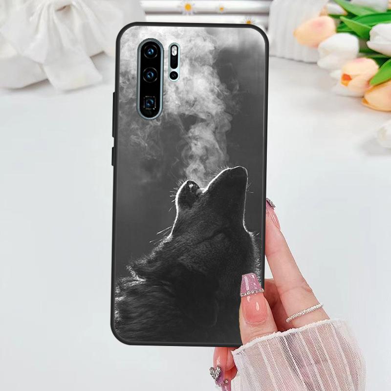 Animal The Wolf Howl Case For Huawei Nova 5T 3i 7i 8i 11i 10 9 SE Y60 Y61 Y70 Y90 P20 P40 Lite P60 P30 Pro Cover
