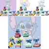 Delightful Pvc Stitch Figurine Set Including 6 Distinctive Characters From The Beloved Anime Series