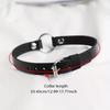 Women Sexy Punk Leather Collar Necklaces Round Trendy Neck Heart Harajuku Choker Gothic Bondage Women Neck Accessories