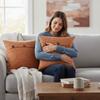 2PCS Imitation Linen Pillow Cover Japanese Style Breathable Cushion Cover Polyester 45×45cm Throw Pillowcover Home Decor