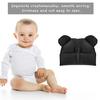 Baby Cap Cotton Unisex Baby Hat Elastic Black Ear Newborn Cap Head Scarf for Spring Autumn