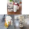 Modern Stainless Steel Insulated Coffee Cup With Double Lid For Office And Travel