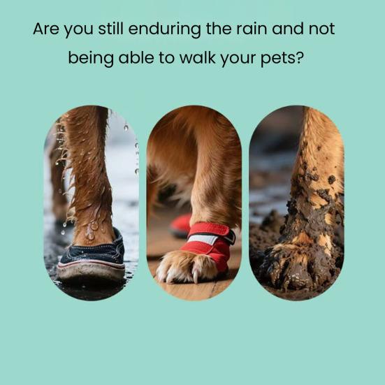 2Pcs Waterproof Pet Shoes All-Terrain Dog Shoes with Non-Slip Soles And Dial Adjustment Protective Dog Boots for Snow Rainy Days Hot Pavement Hiking