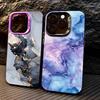 C-Colored-M-Marble Phone Case For IPhone 17 16 15 14 13 12 Mini 11 8 7 Pro Max Plus Colorful Phone Case