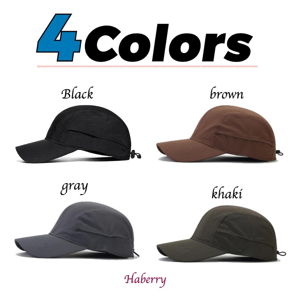 HABERI Jet Running Sports Baseball Sun Solid Everyday Quick UV Travel One 4-Panel Cap, Breathable, Cap, Hat, Unisex, Casual, Cap, Protection, Color,