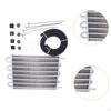 Transmission Cooler with Hose Mounting Kit W/Tube Oil