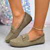 Large Size Mary Jane Shoes Spring and Autumn New Shallow Mouth Round Head with Skirt French Evening Single Shoes
